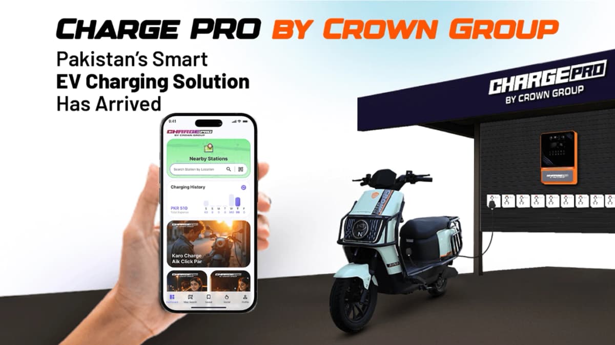 Charge PRO by Crown Group: Pakistan’s Smart EV Charging Solution Has Arrived