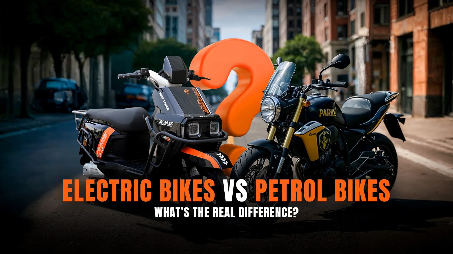 Electric Bikes vs Petrol Bikes: What’s the Real Difference?