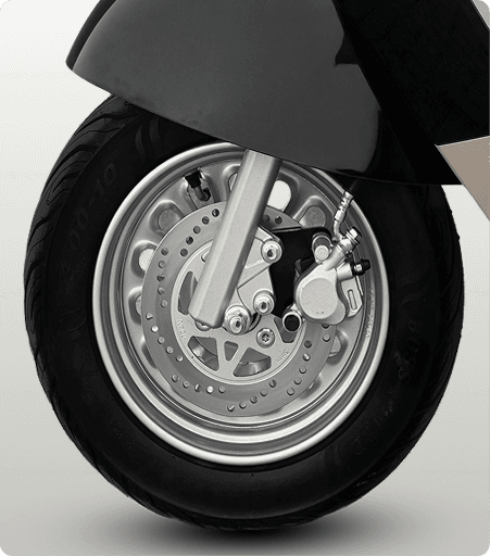 Front & Rear Disc Brakes – Safety You Can Trust