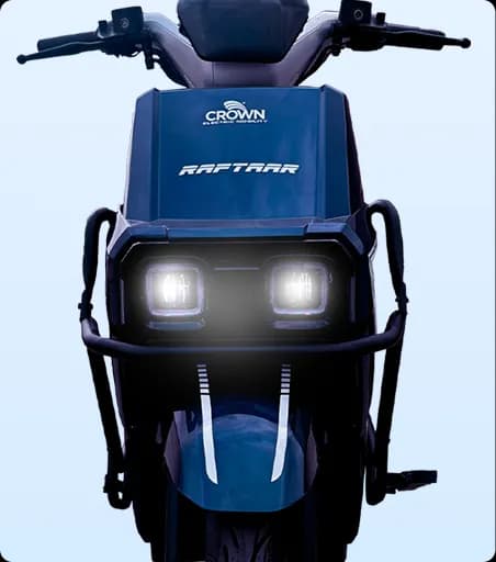 Striking Front Look with Square LED Lights