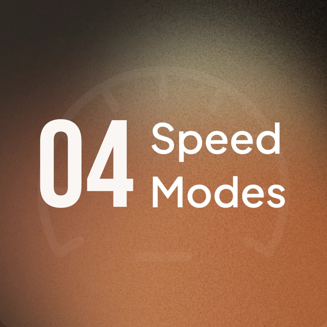Four Speed Modes