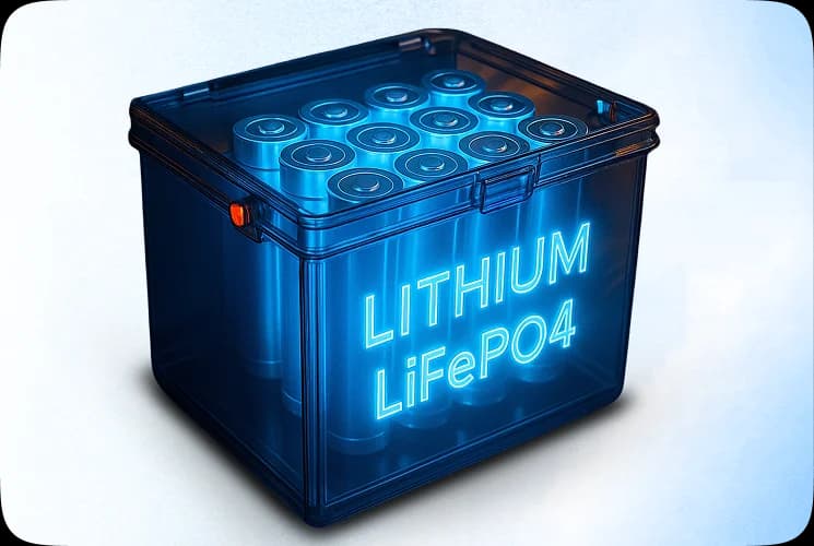 Lithium-LiFePO₄ Battery