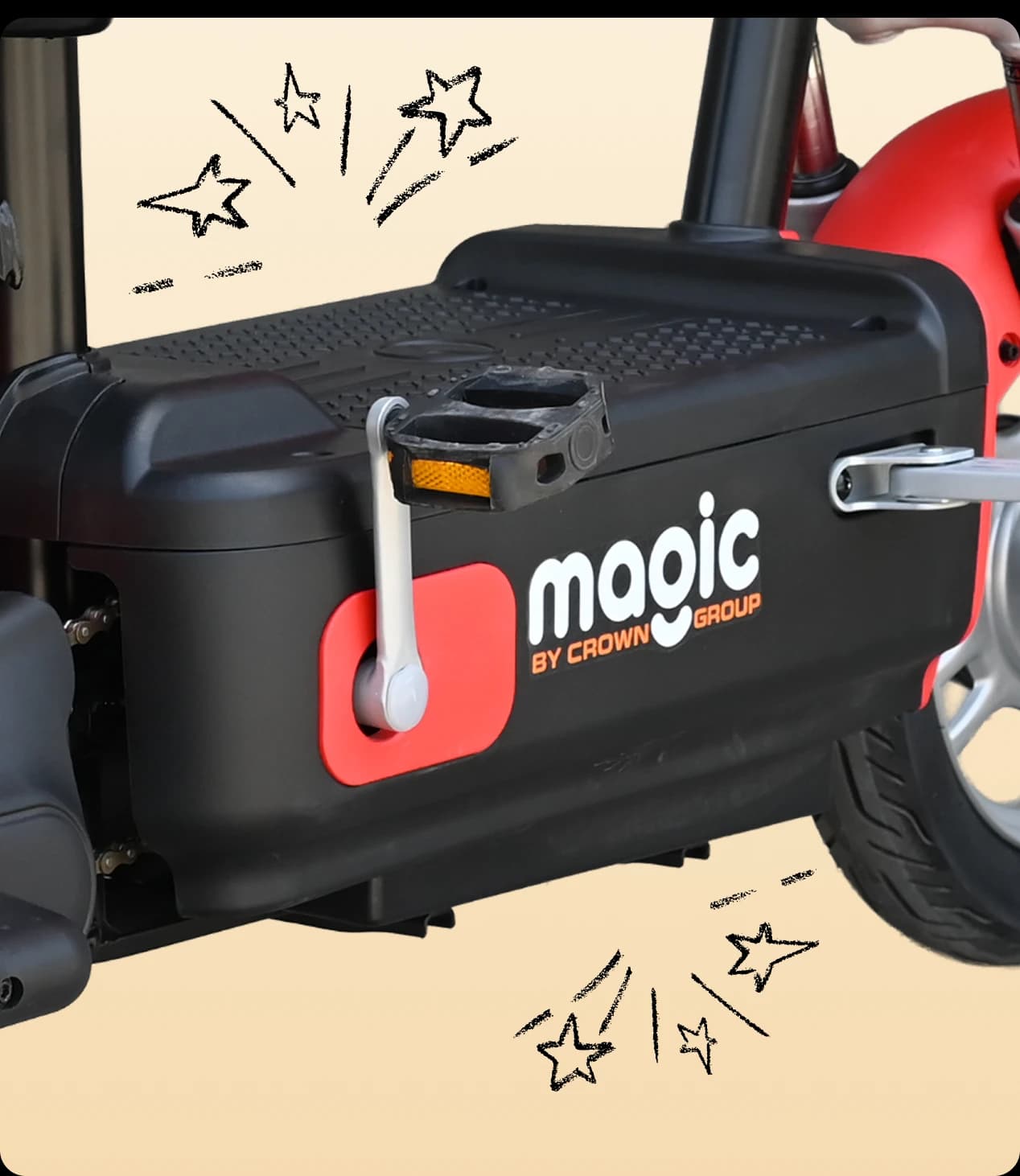 Manual Pedal Power Backup