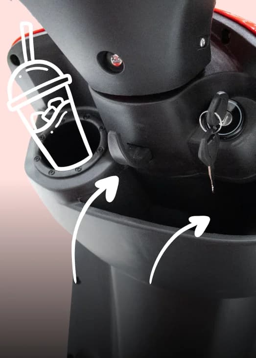 Hook, Storage & Handy Cup Holder