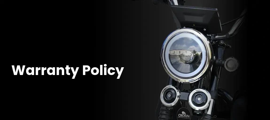 Crown Electric Mobility warranty