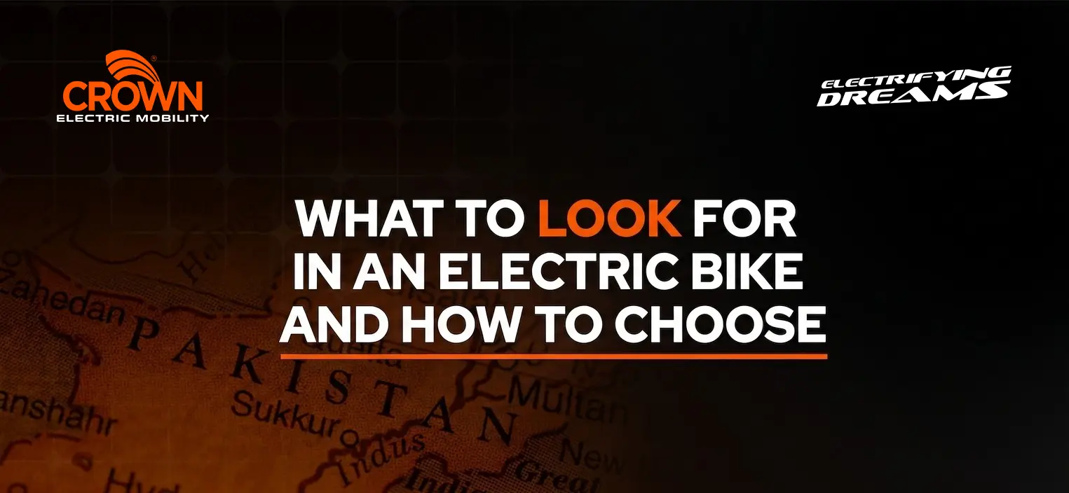 What to Look for in an Electric Bike and How to Choose